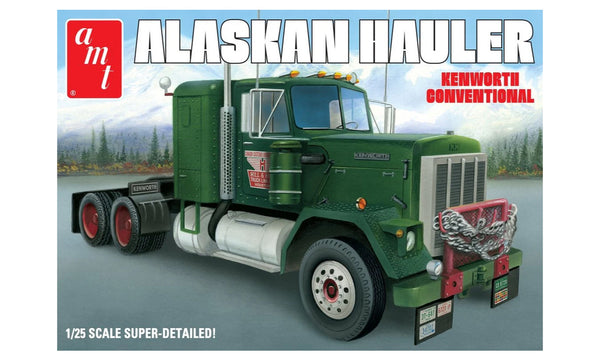 Maquette Camion AMT Kenworth W900 (1/25, Alaskan Hauler, 1977, Occasion)