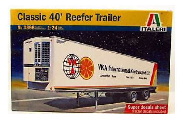Maketa Italeri Far West Trucking U.S. Truck with Reefer Trailer 1/24 Maketa Italeri Far West Trucking U.S. Truck with Reefer Trailer 1/24