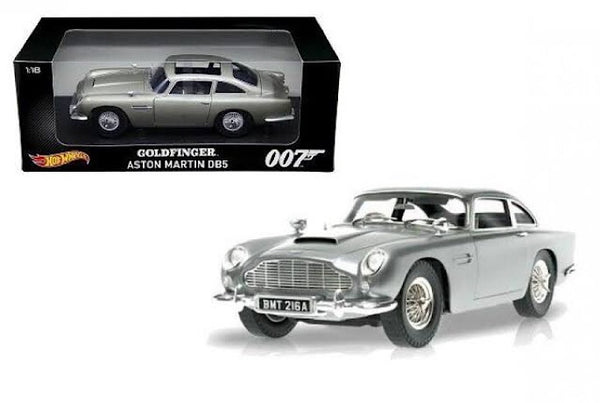 Hot Wheels Goldfinger Aston Martin Db5 007 1:18 – Hobby Shop Melbourne