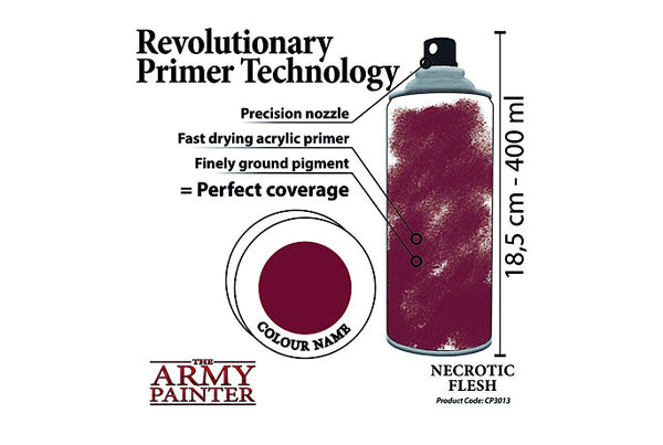 Army Painter Spray Primer - Necrotic Flesh 400ml – Hobby Shop