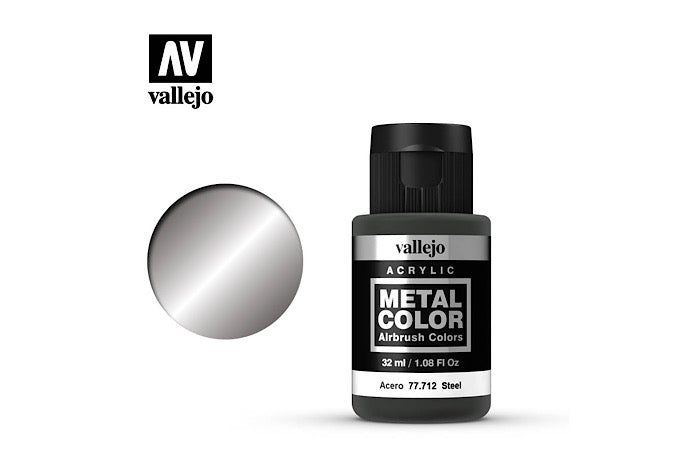 Vallejo Metal Color: Steel (77.712)