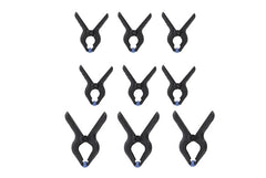 Bravo Handtools Nylon Grip Clamps 3x 75mm 6x 50mm