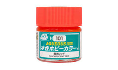 H101 Fluorescent Red (10ml) - Water-Based Acrylic Paint