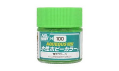 H100 Fluorescent Green (10ml) - Water-Based Acrylic Paint
