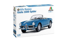 Italeri Alfa Romeo Giulia 1600 Spider 1:24