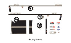 DDA 63E XW Ford Bathurst Decal Kit (6pcs) 1:24