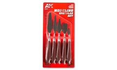 AK Modeling Spatulas Set