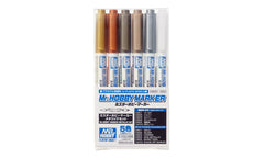 Mr.Hobby Marker Metallic Set CMS01
