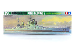Tamiya British Battleship King George V Waterline Series 1:700
