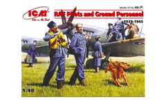ICM RAF Pilots and Ground Personnel (1939-1945) 1:48