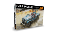 AK FJ43 Pickup with DShKM Model Kit 1:35