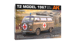 AK T2 Model 1967 Public Service Model Kit 1:35