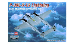 Hobby Boss P-38L-5-LO Lightning Easy Assembly Authentic Kit 1:72