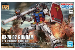 Bandai RX-78-02 Gundam E.F.F. Prototype Mobile Suit HG 1:144