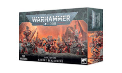 Games Workshop Warhammer 40,000 World Eaters Khorne Berzerkers