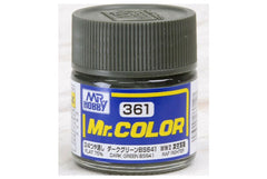 Mr Hobby Mr.Colour Dark Green BS641 361 Flat 75% RAF Fighter