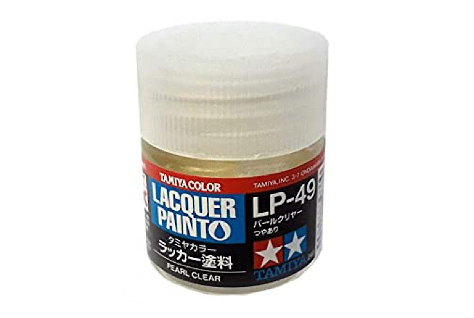 Tamiya LP-43 Mica Pearl White - Brillant - Peinture Laque - Pot de Peinture  10 ml