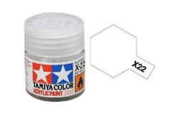 Tamiya acrylic paint x22 gloss clear