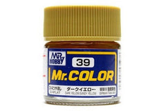 Mr Hobby Mr.Colour Dark Yellow (Sandy Yellow) 39 4/3 Flat German Tank WW11