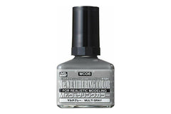 Mr Weathering Color Filter Liquid Multi Gray