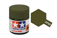 Tamiya acrylic paint xf-62 olive drab