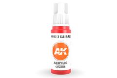 AK Interactive 3rd Generation Clear Red AK11213 17ml