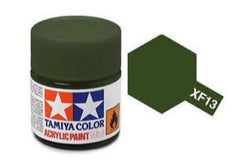 Tamiya acrylic paint xf-13 j.a.green