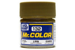 Mr Hobby Mr.Colour Earth Green 132 Flat IJA Tank WW11