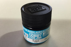 H2 Gloss black (10ml) - Water-Based Acrylic Paint