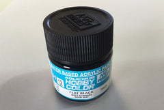 H12 Matt black (10ml) - Water-Based Acrylic Paint