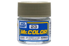 Mr Hobby Mr.Colour Dark Green (2) 23 Semi-Gloss RAF Aircraft