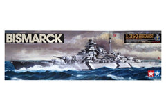 Tamiya Bismarck German Battleship 1:350