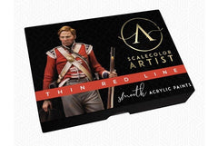 Scale 75 Scalecolor ARTIST Thin red Line  Acrylic Paint set 6 x 20ml