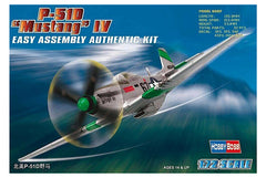 Hobby Boss P-51D Mustang IV Easy Assembly Authentic Kit 1:72