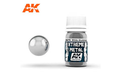 AK Xtreme Metal White Aluminium AK478 30ml