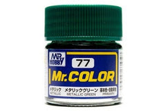 Mr Hobby Mr.Colour Metallic Green 77 Metallic