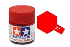 Tamiya acrylic paint x7 gloss red