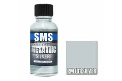 SMS Paint Metallic Silver PMT01 30ml