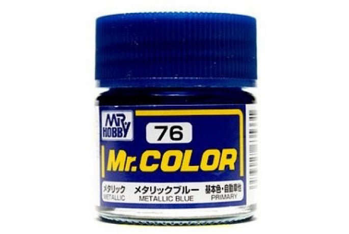 Blue 76 Mr Hobby Mr.Colour Metallic Blue 76 Metallic – Hobby Shop Melbourne