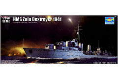 Trumpeter HMS Zulu Destroyer 1941 1:350