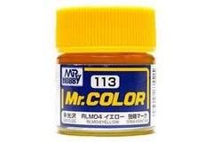 Mr Hobby Mr.Colour RLM04 Yellow 113 Semi Gloss