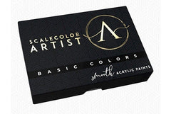 Scale 75 Scalecolor ARTIST Basic Colors Acrylic Paint set 6 x 20ml
