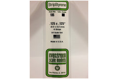 Evergreen 186 3.2 x 3.2mm Square