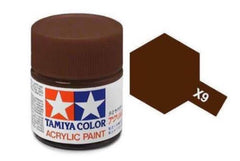 Tamiya acrylic paint x9 gloss brown