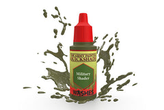 Army Painter Warpaints Washes - Military Shader Acrylic Paint 18ml