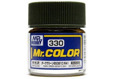 Mr Hobby Mr.Colour Dark Green BS381C/641 330 Semi Gloss RAF