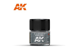 AK Real Color Air RC319 A-14 Interior Steel Grey 10ml