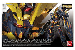 Bandai Unicorn Gundam 02 Banshee Norn Full Psycho-Frame Prototype Mobile Suit RX-0(N) RG 1:144