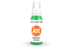 AK Interactive 3rd Generation Clear Green AK11216 17ml