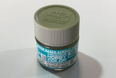 H332 semi gloss light aircraft grey bs381c/627 (10ml) - Water-Based Acrylic Paint